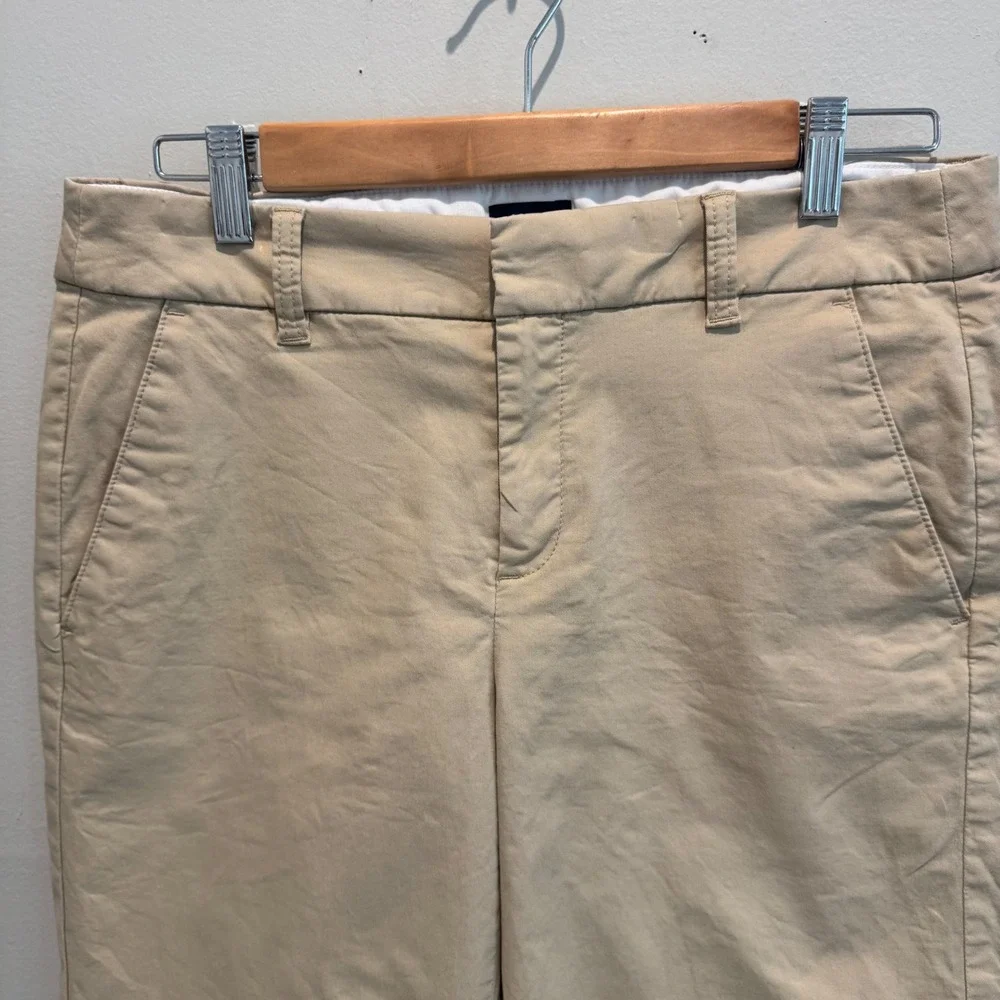 J.Crew Khaki Chino Bermuda Shorts Classic Summer Essential | Size 6